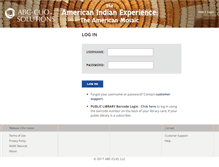 Tablet Screenshot of americanindian.abc-clio.com