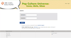 Desktop Screenshot of popculture.abc-clio.com